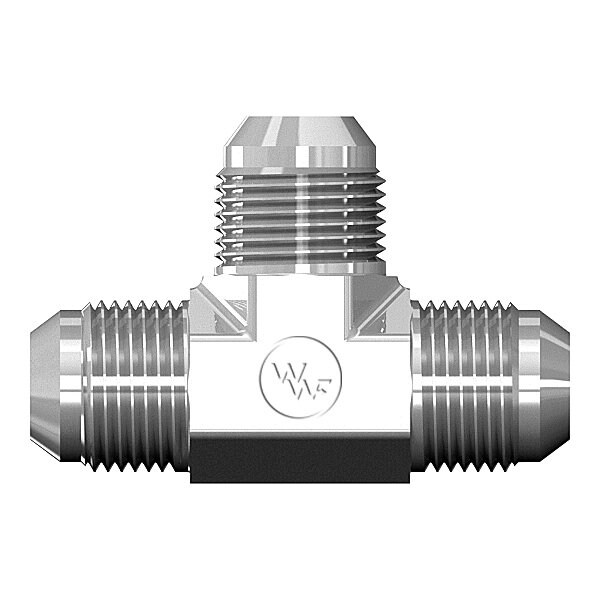World Wide Fittings Male JIC to Male JIC to Male JIC Union Tee F5705X04X04X04 - main